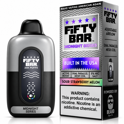 Sour Strawberry Melon – Fifty Bar Midnight Series