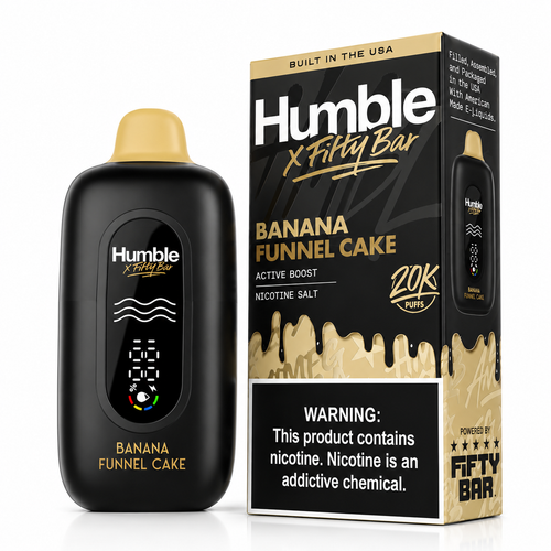Banana Funnel Cake – Fifty Bar X Humble