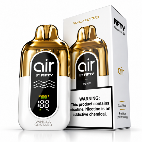 Vanilla Custard – Air By Fifty Bar