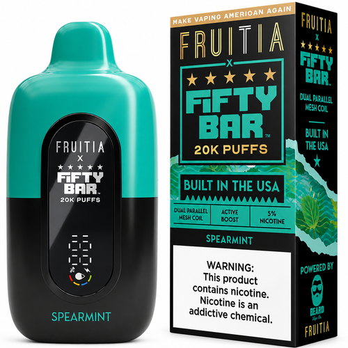 Spearmint – Fifty Bar X Fruitia