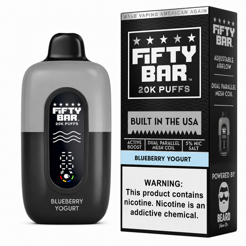 Blueberry Yogurt – Fifty Bar Black Series