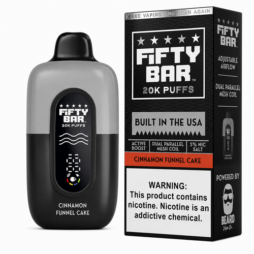 Cinnamon Funnel Cake – Fifty Bar Black Series