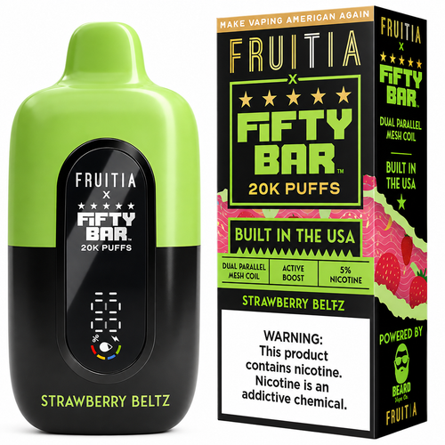 Strawberry Beltz – Fifty Bar X Fruitia
