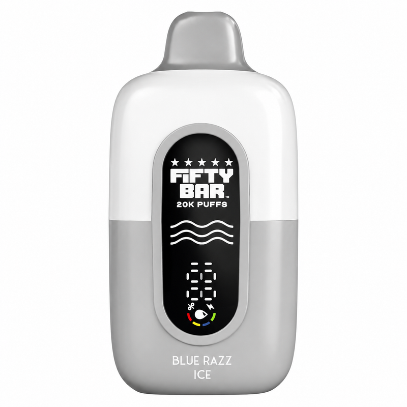 Blue Razz Ice – Fifty Bar Texas Edition