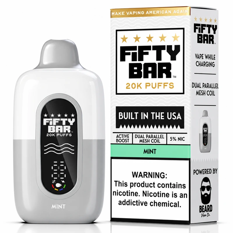 Mint – Fifty Bar White Series