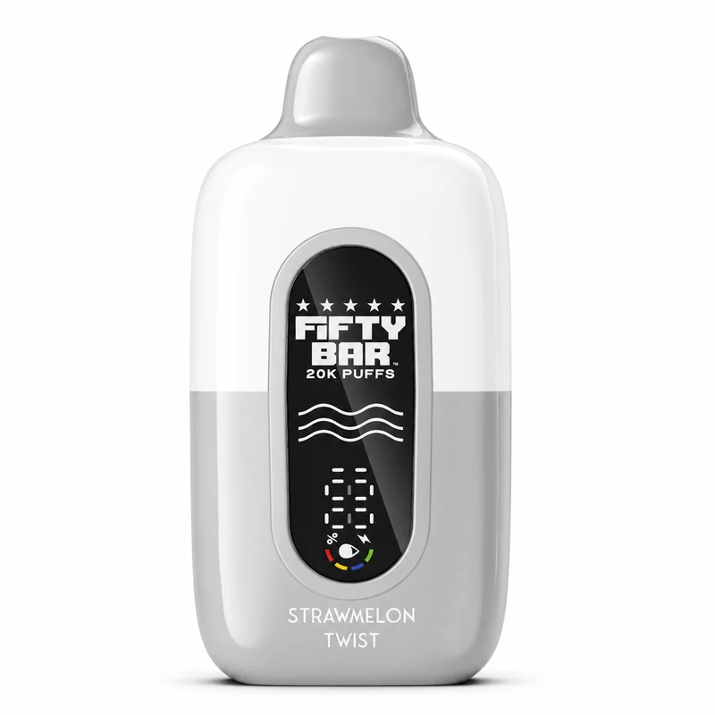 Strawberry Watermelon Ice – Fifty Bar White Series