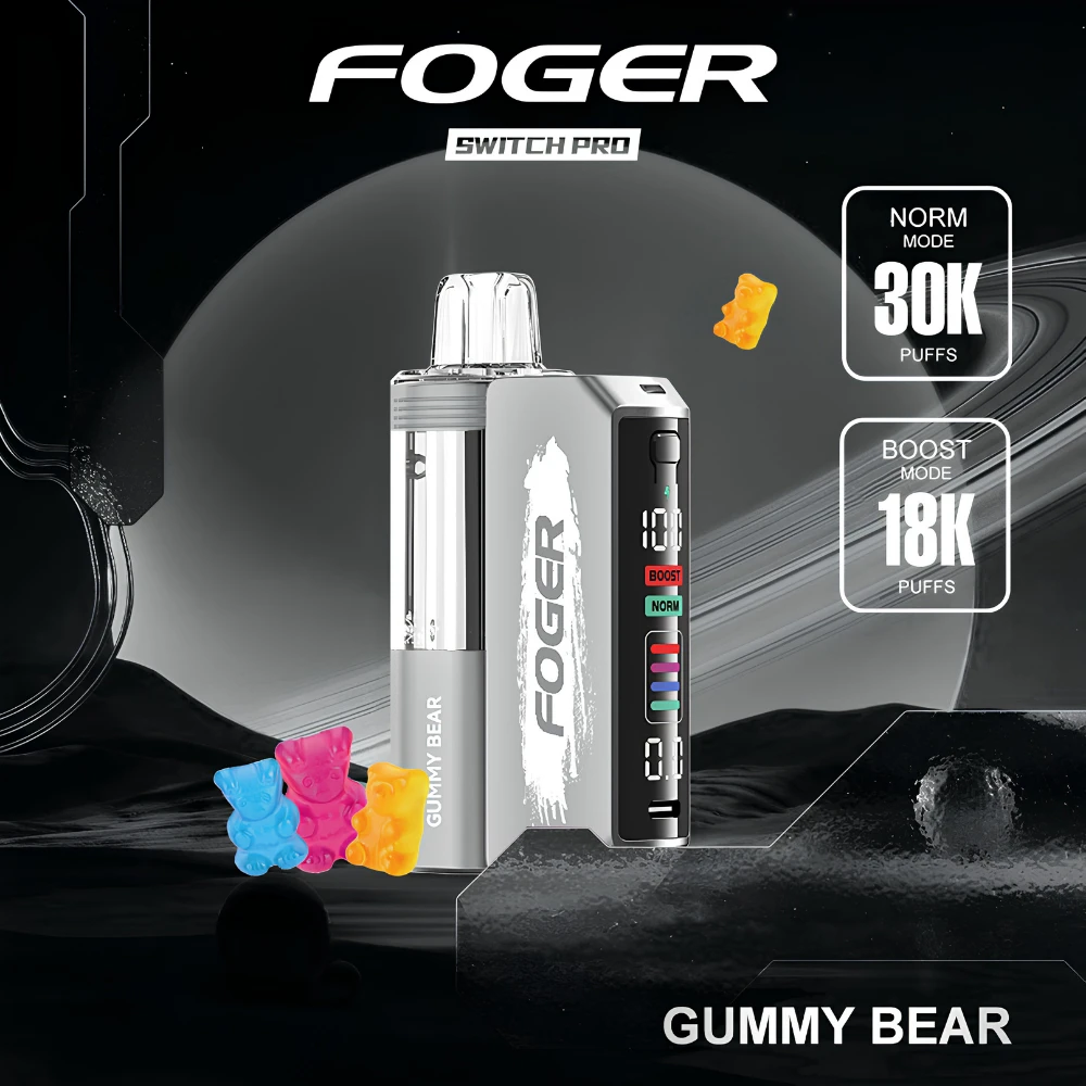Gummy Bear Foger Switch Pro Kit 30K puffs disposable vape