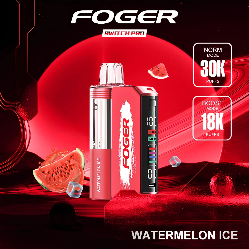 Watermelon Ice Foger Switch Pro Kit 30K puffs disposable vape