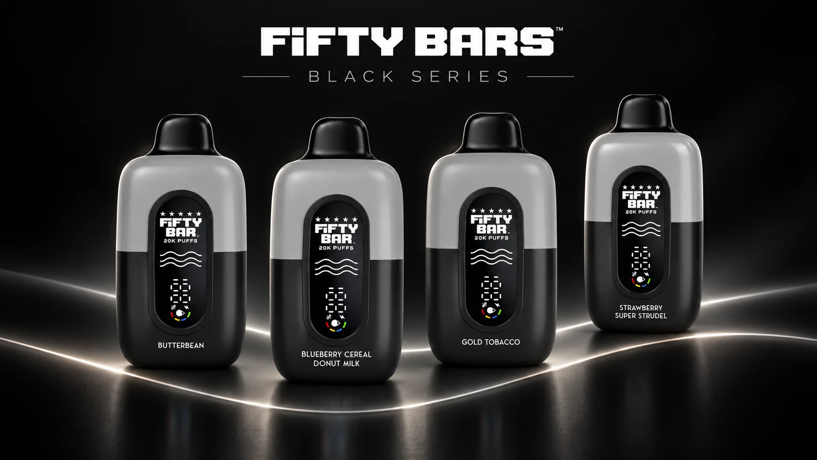 Fifty Bar Black Series: All 11 Dessert Flavors Explained