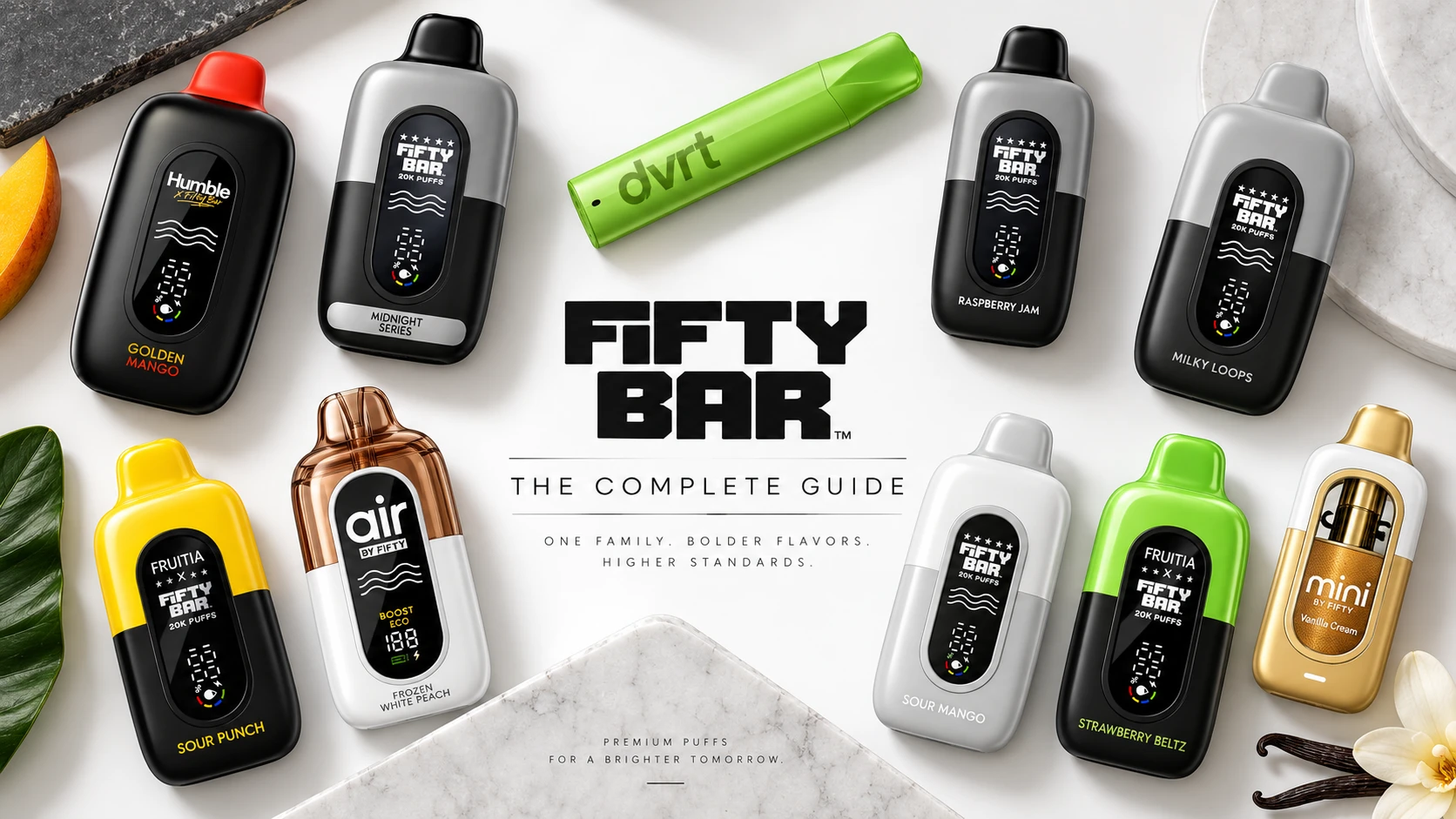 Fifty Bar Vapes: Complete Guide to Every Device and Series