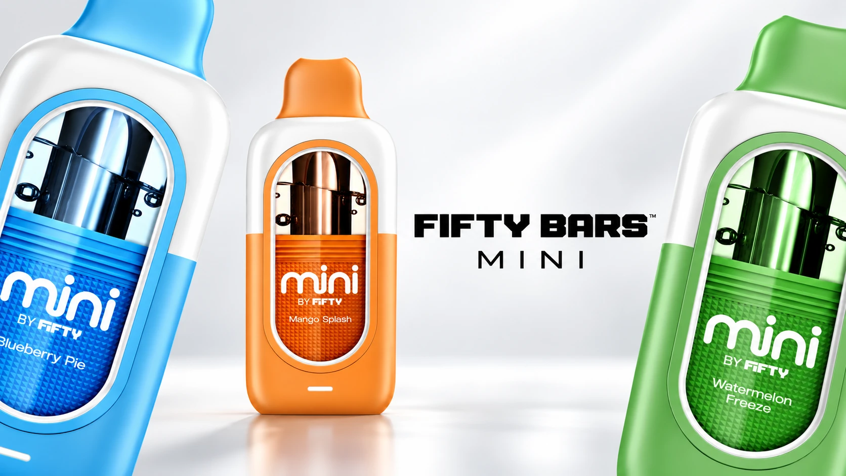 Fifty Bar Mini: 7mL Pocket Vape With Active Boost