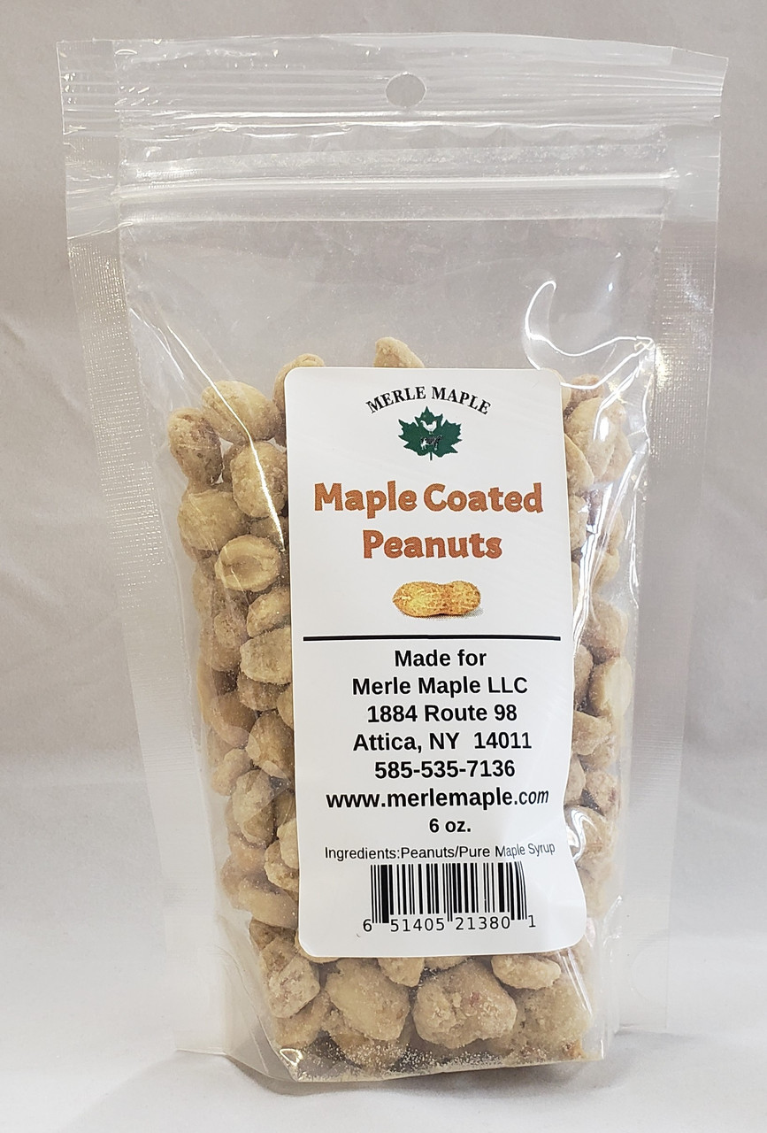 Maple Coated Peanuts