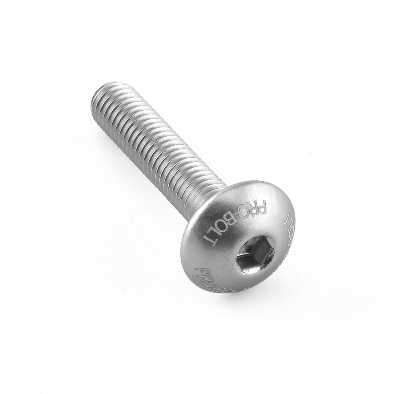 Viti A Brugola Testa Bottone Con Flangia M5-0,8x16 – Confezione 25 Pezzi, Acciaio Inox A2/304