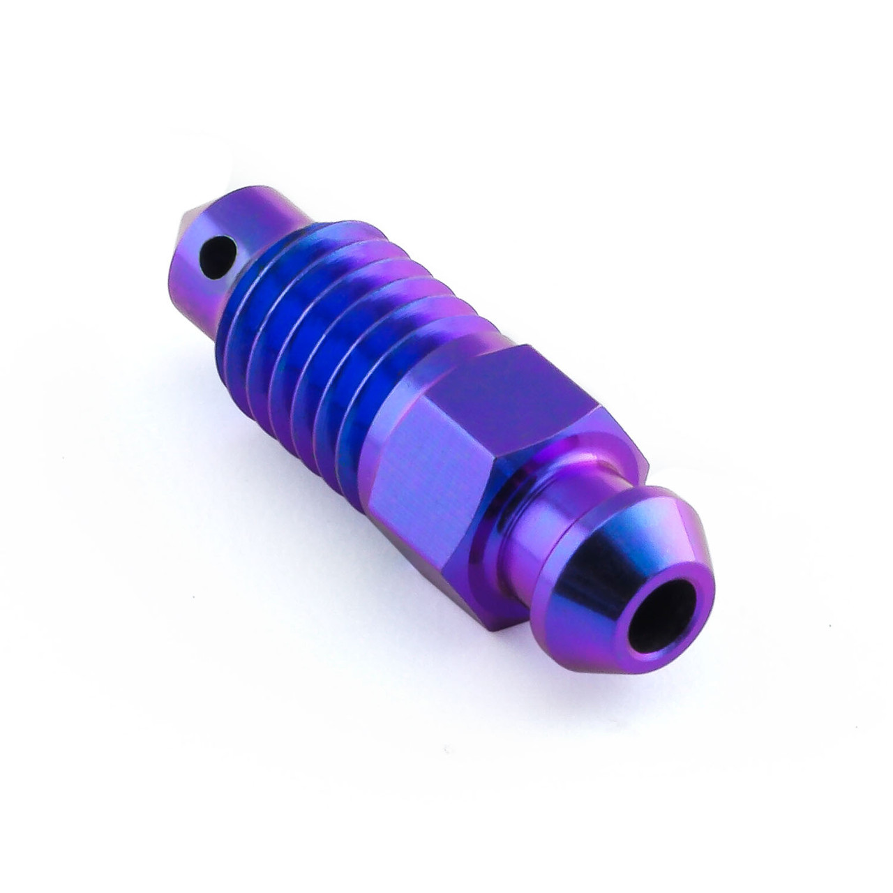 Vite Di Spurgo M10x1.0mm Per Freno Moto - Bullone Banjo Con Dust Cap (Blu) - Foto 6