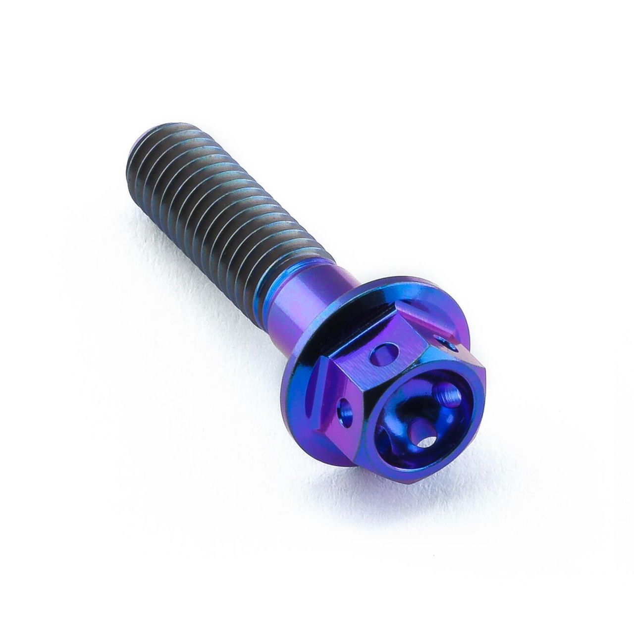 Vite Testa A Bottone In Titanio M6 X 1.00 X 25 Mm Per Motociclo Bici