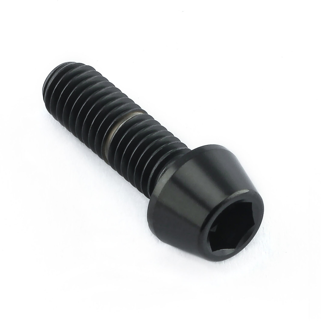 6 Viti In Titanio Per Bici - M5x18 Mm Testa Conica - Per