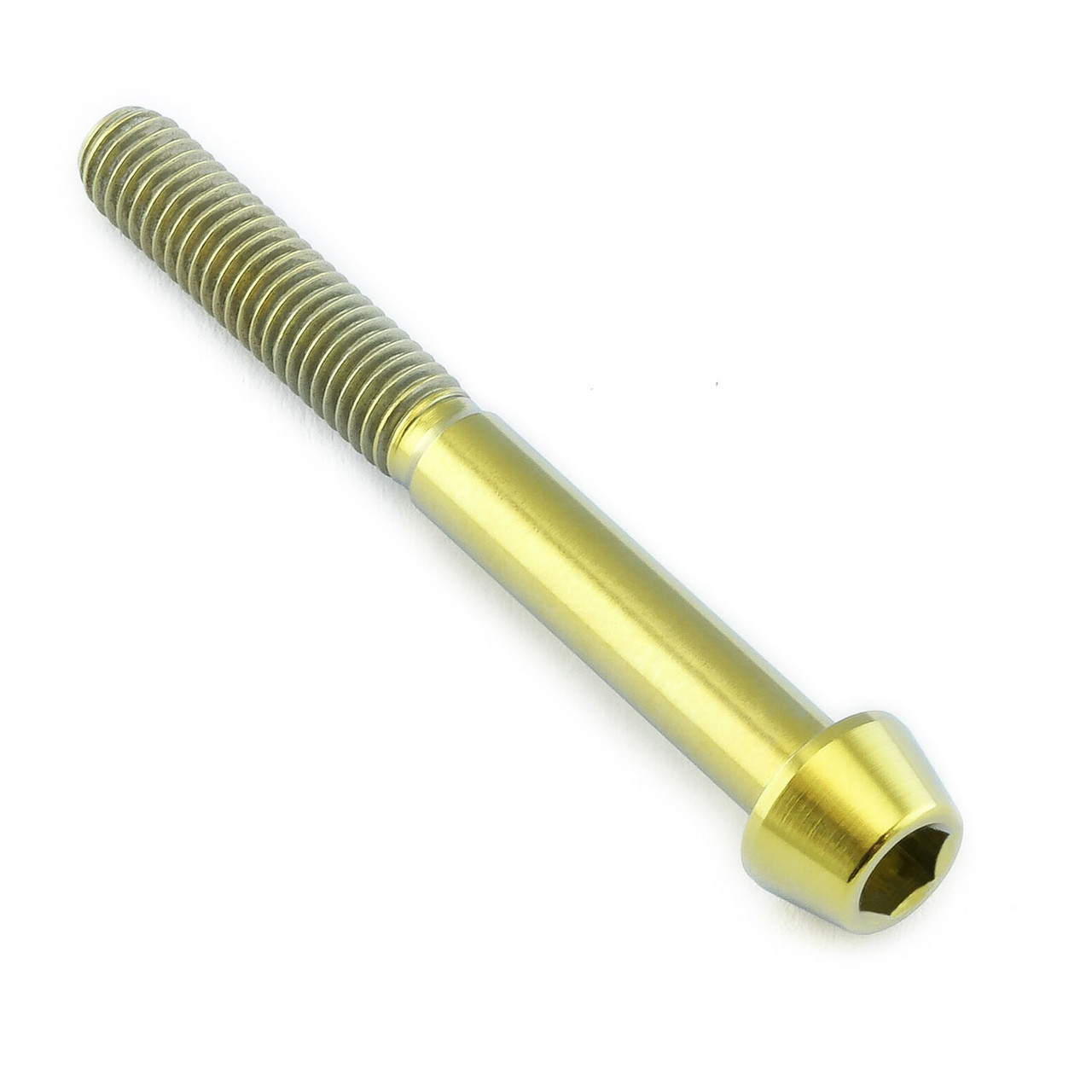 Set 2 Bulloni In Titanio Per Portaborracce Bici - Viti M5 X 12 Testa Conica Colorate - Foto 6