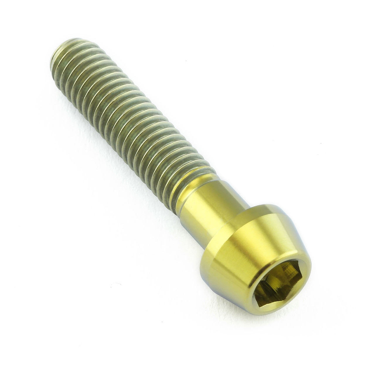 5 Bulloni In Titanio M6x30 Mm – Testa A Brugola Per Bici Da Corsa, MTB E BMX