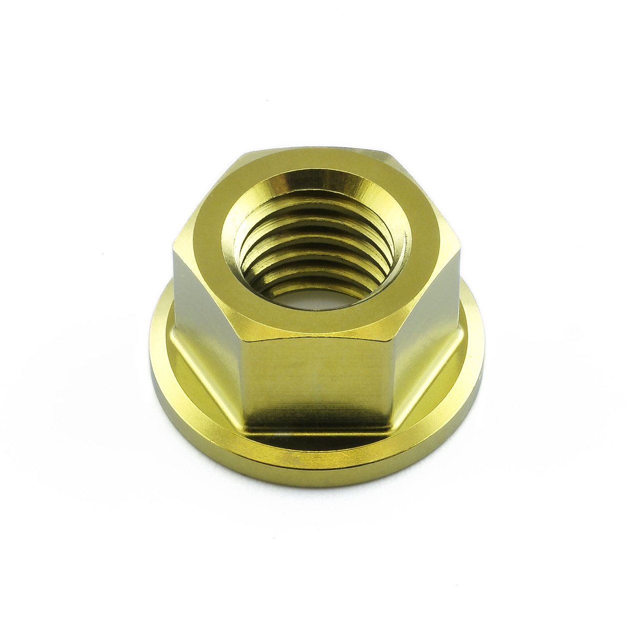 10 Dadi Autobloccanti Esagonali M12x1.5mm - Acciaio Zincato Con Inserti Nylon - Foto 4