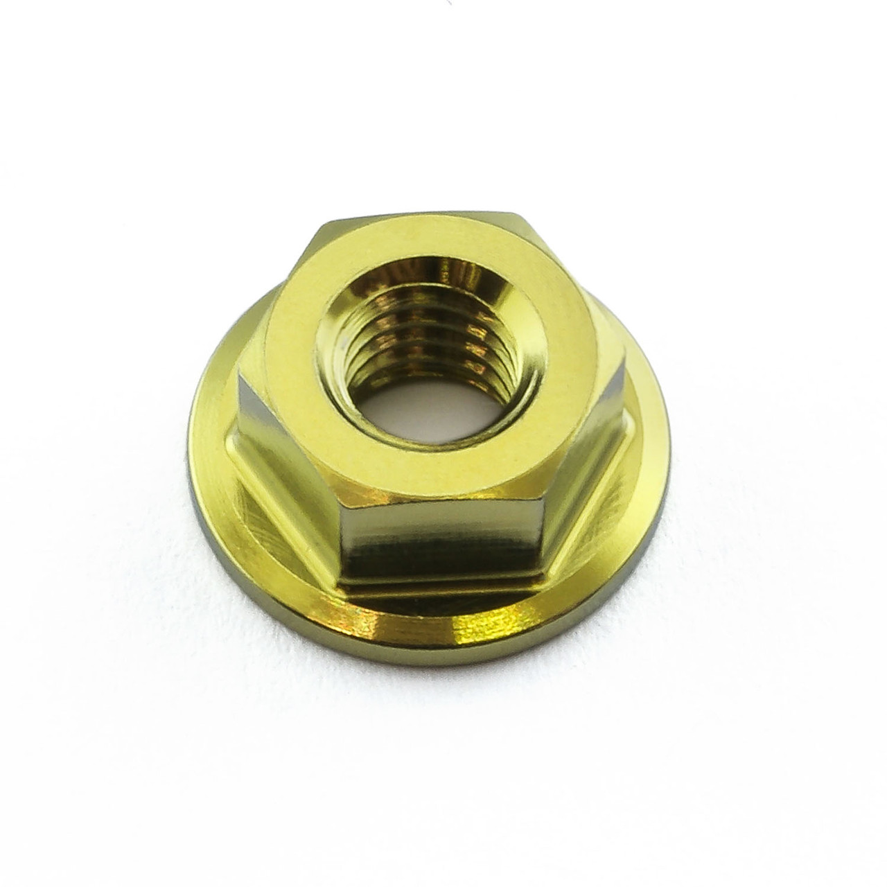 Dadi In Titanio GR5 RISON-Titanium | M6x1.0mm | 6 Pezzi | Per Bici, Moto E Auto - Foto 4