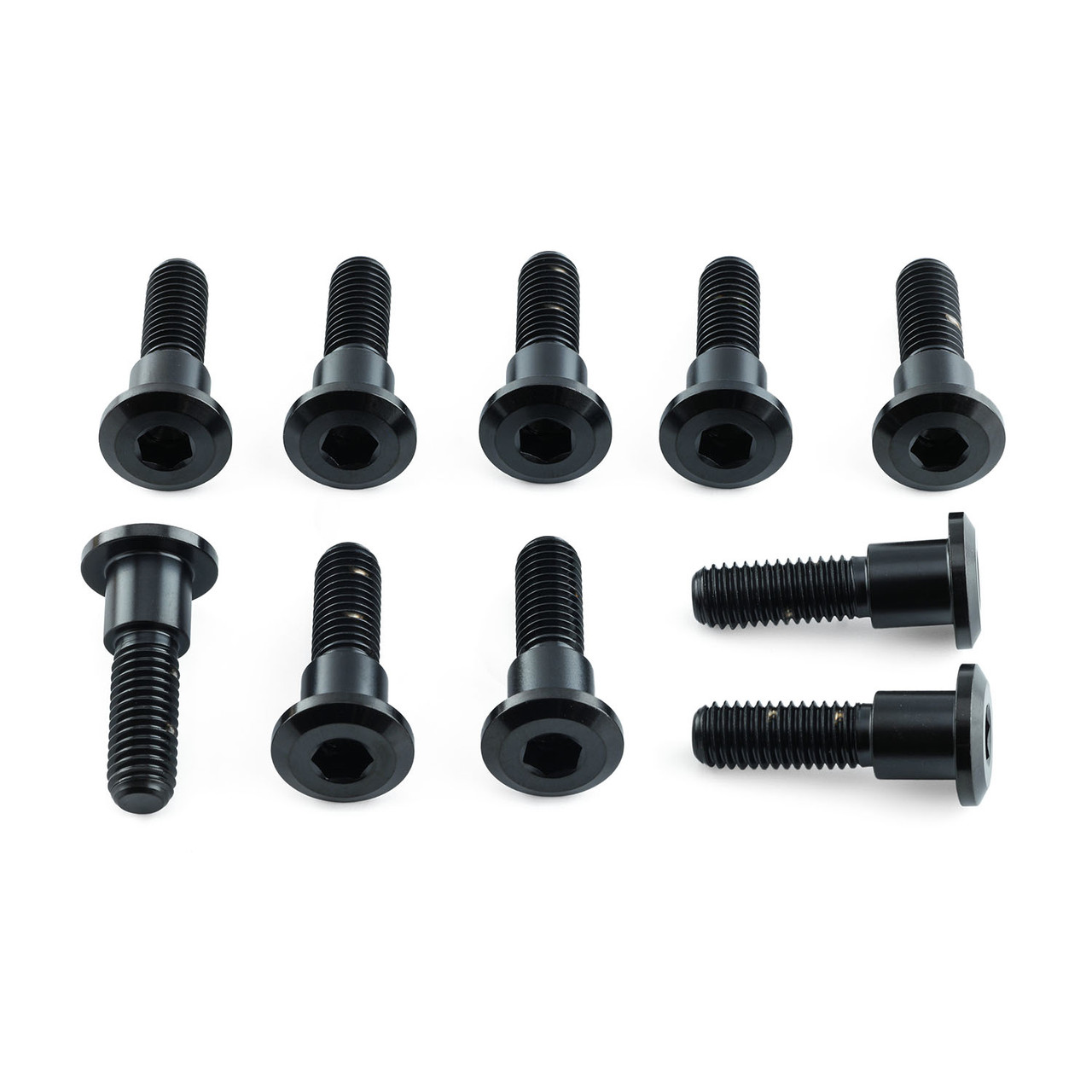 Kit 12 Bulloni Per Rotore Freno A Disco Bici - Acciaio Al Carbonio M5x9mm, Testa T25, Antislittamento, Per Mountain Bike