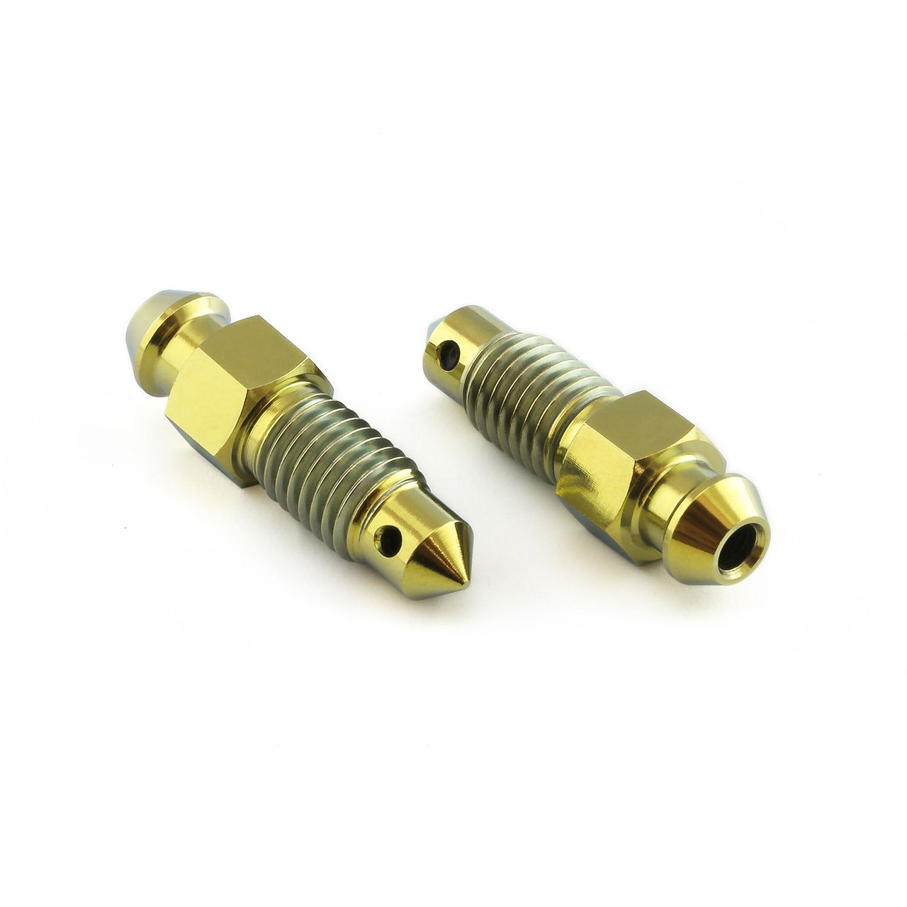 Alriedy 4 Viti Di Regolazione M7 Per Leva Freno Bici – Lega Alluminio, Compatibili Shimano SRAM Tektro, Ricambio Per Freni (Arancione)