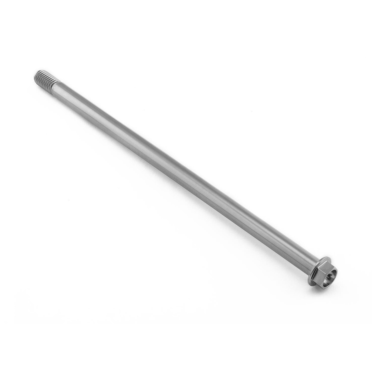 Bullone In Titanio M10 X 1,5 X 80 Mm, Testa A Tappo E Flangia Esagonale