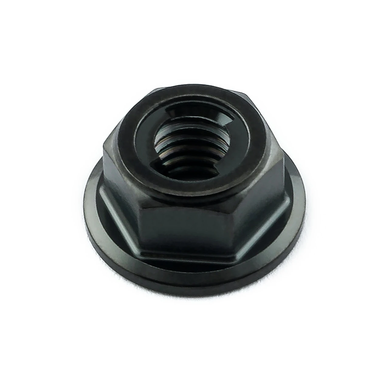 M6 x 1mm inserto nylon Dadi esagonali bloccaggio, Accaio Inox M6 x 1mm inserto nylon Dadi esagonali bloccaggio, Accaio Inox