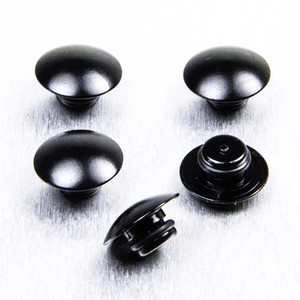 Bottoni Ergal per Vite M6 - brugola 5mm - conf. da 5 Nero