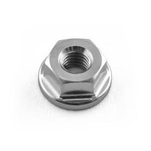 Dado Flangiato in Titanio M3 x (0.50mm) Dado Flangiato in Titanio M3 x (0.50mm)