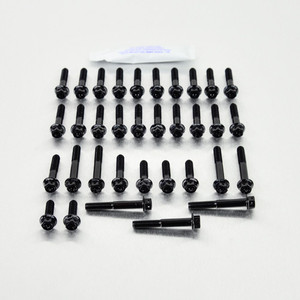 Kit Viti Ergal Carter Motore CBR1000RR Fireblade Testa Forata Corsa Nero