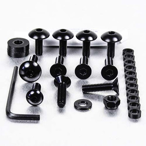 Kit viti carena Ergal TXT Pro 250 2 Stroke Nero Kit viti carena Ergal TXT Pro 250 2 Stroke Nero