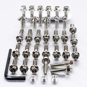 Kit Viti Inox Carter Motore KTM Duke 690 Flanged Hex Head Kit Viti Inox Carter Motore KTM Duke 690 Flanged Hex Head