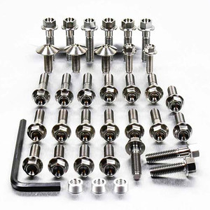 Kit Viti Titanio Carter Motore KTM Duke 690 FlHex Kit Viti Titanio Carter Motore KTM Duke 690 FlHex