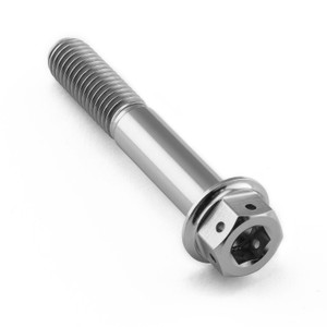 Titanio - Vite Dual Drive M8 (125mm)x 50mm testa forata