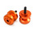 Supporti cavalletto ergal M6 Coppia Arancio