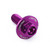 Vite Carena ergal testa esagonale forata M6 x 16mm Viola