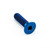 Vite in Titanio testa svasata M4 x (0.70mm) x 15mm Blu