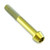 Titanio - Vite Testa Conica Brugola M10 x (1.50mm) x 70mm Oro