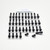Kit Viti Ergal Carter Motore BMW R1200C '02+ Testa Forata Corsa Nero