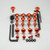 Kit viti carena Ergal Honda CBR300 Arancio