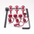 Kit viti carena Ergal BMW R1200GS '06 Rosso
