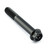 Vite Inox testa esagonale flangiata M10 x (125mm) x 70mm Testa Forata Nero