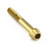Vite Inox testa brugola conica M8 x (1.25mm) x 55mm Oro
