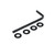 Kit Viti Inox Plexiglass 4 Viti Minuteria
