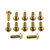 Vite Disco Freno Inox BMW M8x25mm Conf da 12 Oro