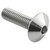 Titanio - Vite Testa Bombata M5 x (0.80mm) x 18mm
