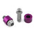 Kit Viti Pedana per Scintille in Piega 8mm Coppia Viola