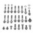 Titanium Engine Bolt Kit KTM 890 Adventure Flanged Hex