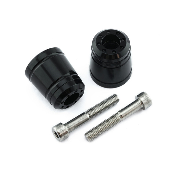 Terminali Manubrio ergal Kawasaki 30 Coppia Nero